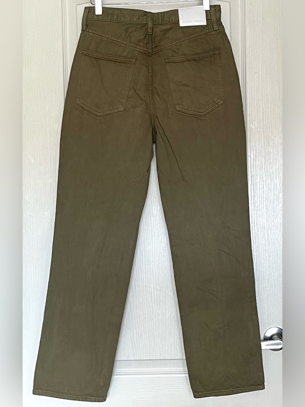 Aritzia Denim Forum The Joni High Rise Loose Jeans Olive Green Size 26 Organic - Picture 2 of 15